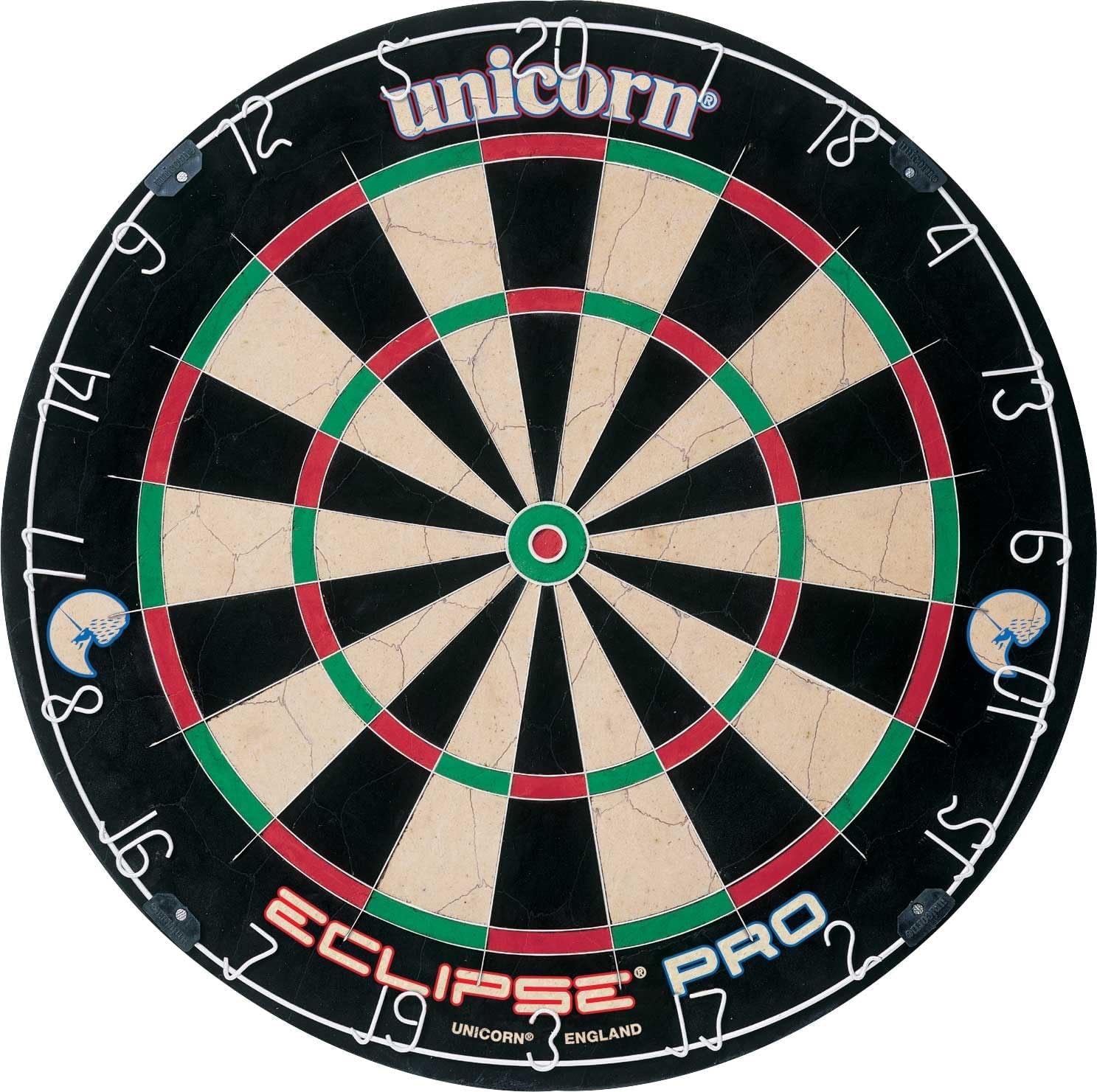 Eclipse Pro, Professional Bristle Dartboard with Competition Quality Sisal, Spider and Number Ring, Professional Dart Board for Adults