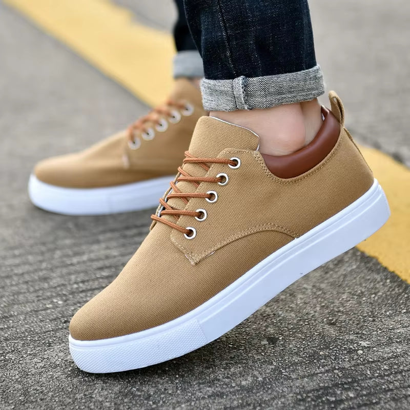 Casual Canvas Man Shoes 2022 New Canvas Shoes Men'S Shoes Men'S Casual Shoes Flat Shoes Men'S Driving Sneakers Men'S Shoes