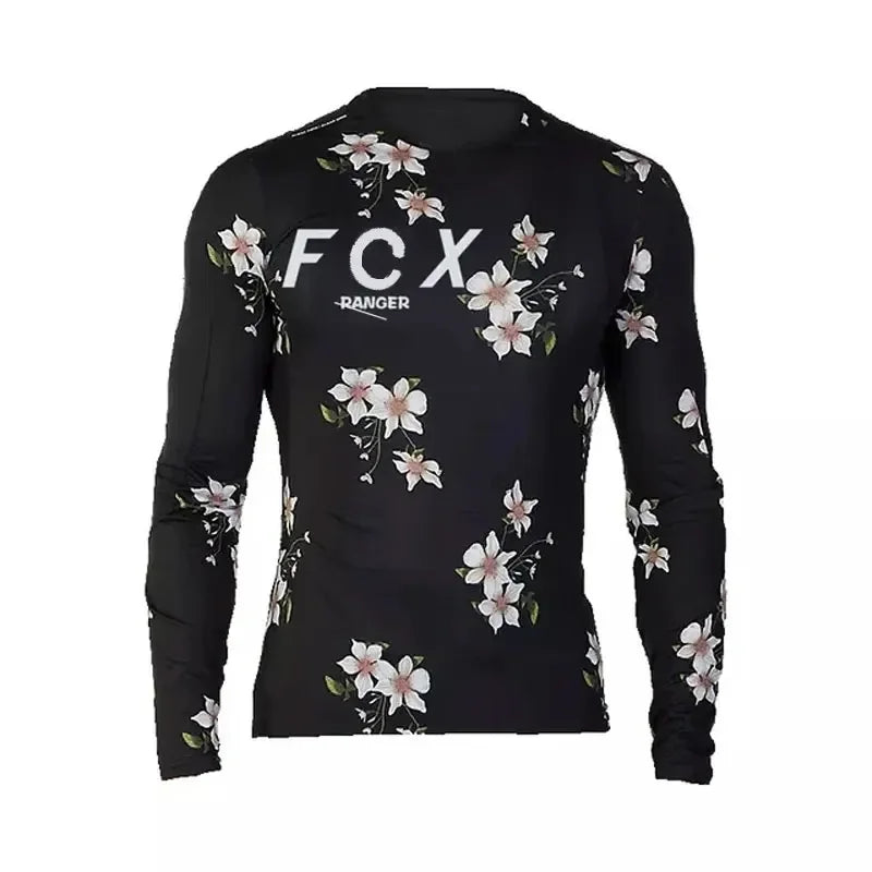 Summertime， WOMEN Downhill Jerseys FCX Mountain Bike MTB Shirts Offroad DH Motorcycle Jersey Motocross Sportwear Clothing Bike