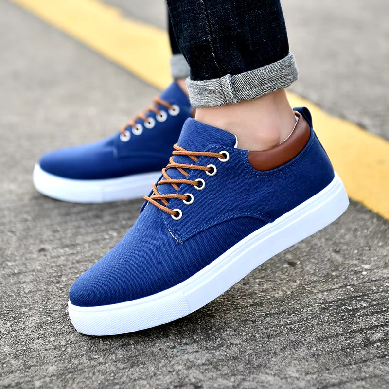 Casual Canvas Man Shoes 2022 New Canvas Shoes Men'S Shoes Men'S Casual Shoes Flat Shoes Men'S Driving Sneakers Men'S Shoes