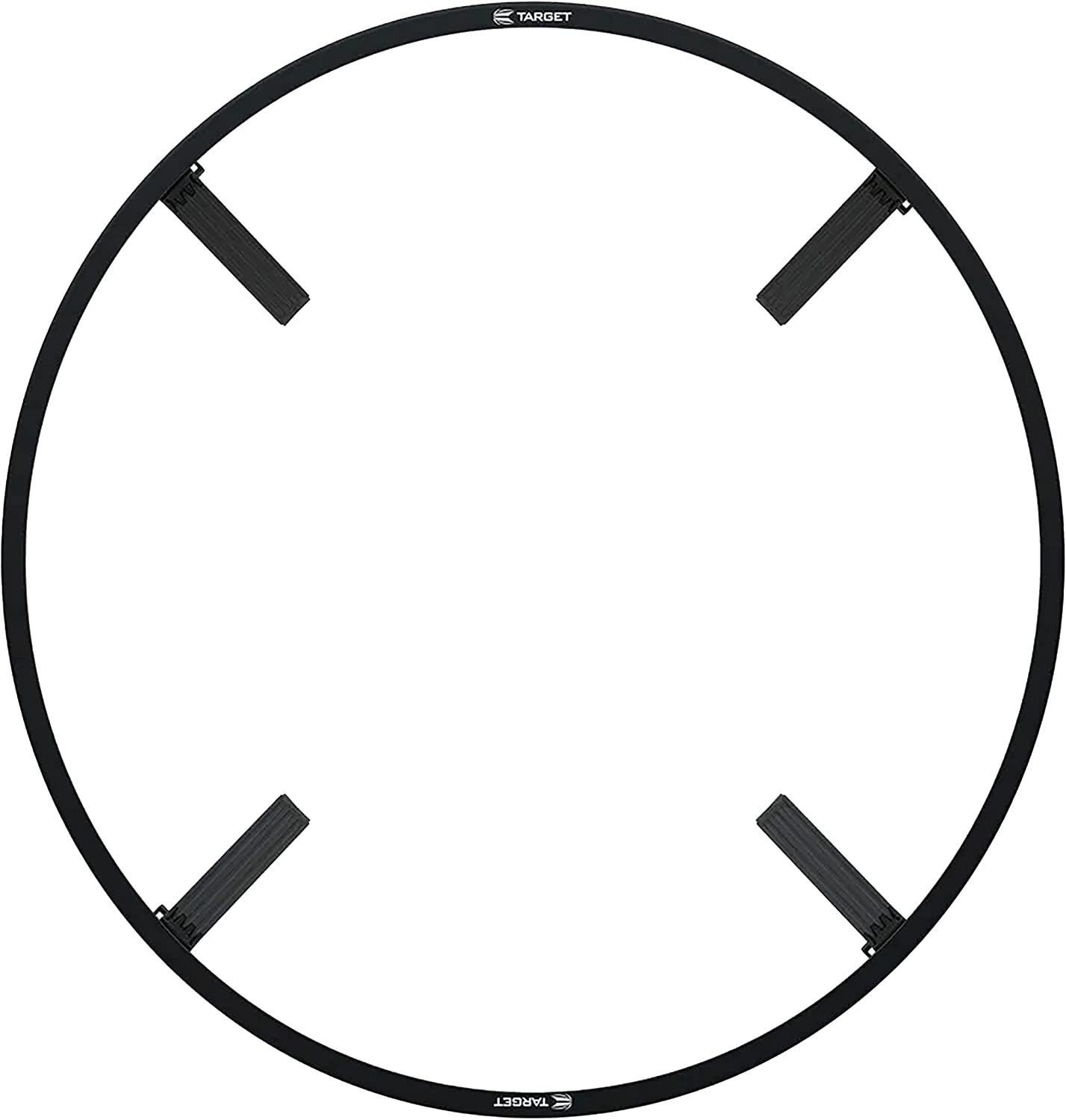 Darts Corona Vision Dartboard Lighting System, Black Frame | White LED Dart Board Surround Ring Light | Available with Pro Tour Dartboards Surround & Championship Dartboard, or Oche Dart Mat